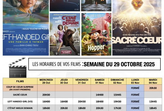 À l'affiche de Ciné-Vilar